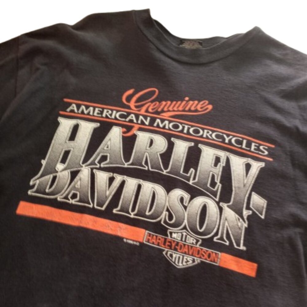 Vintage 1996 Harley Davidson Saudi Arabia T-Shirt - Mens XL - GREAT CONDITION